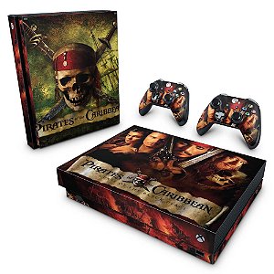 Xbox One X Skin - Piratas do Caribe