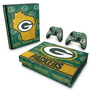 Xbox One X Skin - Green Bay Packers NFL