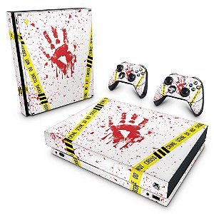 Xbox One X Skin - Cena de Crime Scene