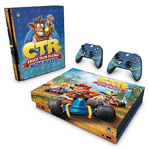 Xbox One X Skin - Crash Team Racing CTR