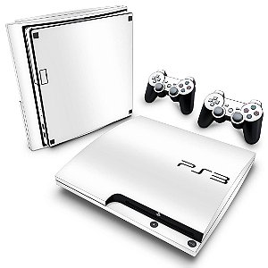 PS3 Slim Skin - Branco