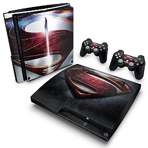 PS3 Slim Skin - Superman - Man of Steel