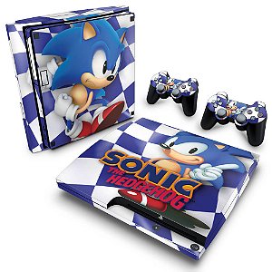 PS3 Slim Skin - Sonic The Hedgehog