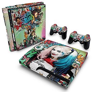 PS3 Slim Skin - Esquadrão Suicida #A