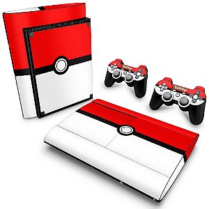 KIT Capa Case e Skin Xbox One Slim X Controle - Pokemon Pokebola - Pop Arte  Skins