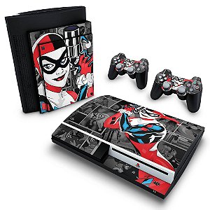 PS3 Fat Skin - Arlequina Harley Quinn