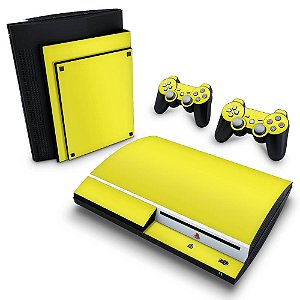 PS3 Fat Skin - Amarelo