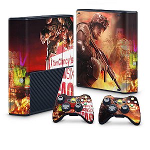 Xbox 360 Super Slim Skin - Rainbow Six Vegas