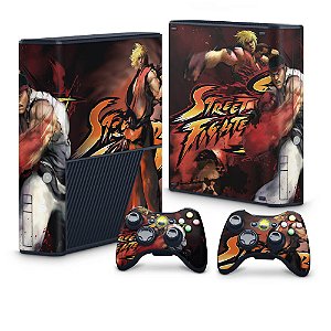 Xbox 360 Super Slim Skin - Street Fighter 4 #A