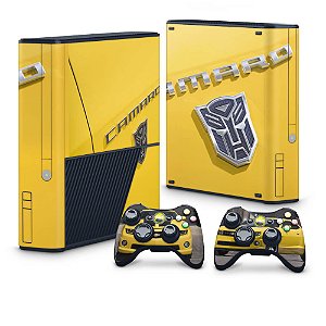 Xbox 360 Super Slim Skin - Transformers Camaro