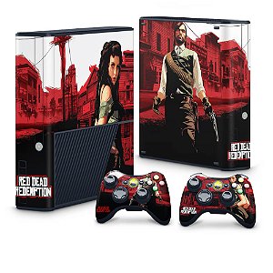 Xbox 360 Super Slim Skin - Red Dead Redemption