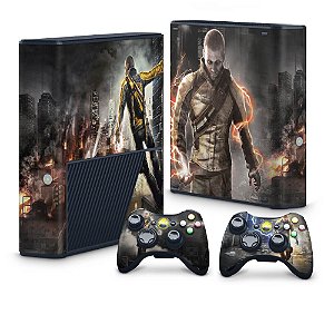 Xbox 360 Super Slim Skin - Infamous