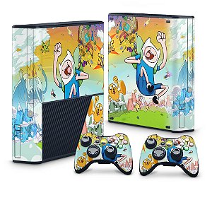 Xbox 360 Super Slim Skin - Hora de Aventura