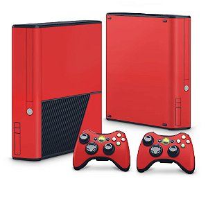 Xbox 360 Super Slim Skin - Vermelho