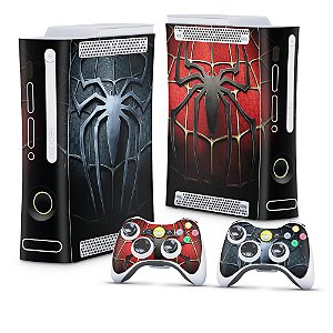 Xbox 360 Fat Skin - Spiderman Homem-Aranha #A