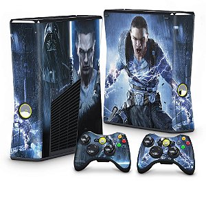 Xbox 360 Slim Skin - Star Wars The Force Unleashed 2