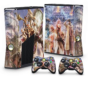 Xbox 360 Slim Skin - Final Fantasy XIII #B