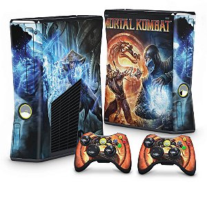 Xbox 360 Slim Skin - Mortal Kombat