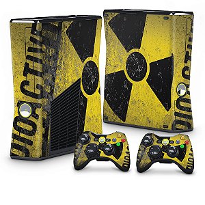 Xbox 360 Slim Skin - Radioativo