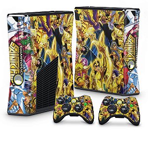 Xbox 360 Slim Skin - Saint Seya