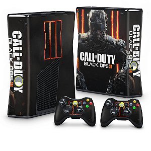 Xbox 360 Slim Skin - Call of Duty: Black Ops 3