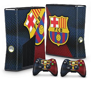 Xbox 360 Slim Skin - Barcelona