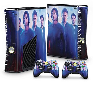 Xbox 360 Slim Skin - Supernatural Sobrenatural