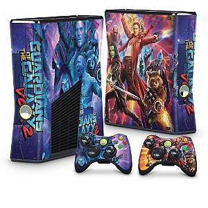 Xbox 360 Slim Skin - Guardioes Da Galaxia 2