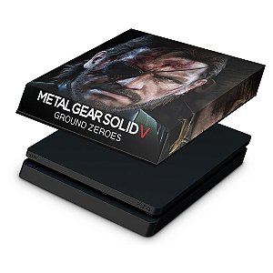 PS4 Slim Capa Anti Poeira - Metal Gear Solid V
