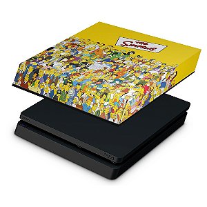 PS4 Slim Capa Anti Poeira - The Simpsons