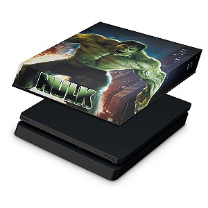 PS4 Slim Capa Anti Poeira - Hulk