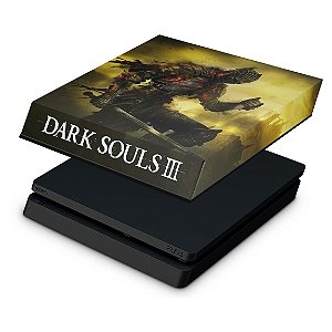 PS4 Slim Capa Anti Poeira - Dark Souls 3