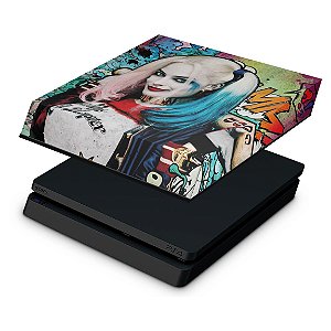 PS4 Slim Capa Anti Poeira - Esquadrão Suicida #A