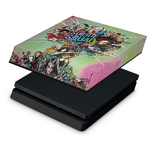 PS4 Slim Capa Anti Poeira - Esquadrão Suicida #B