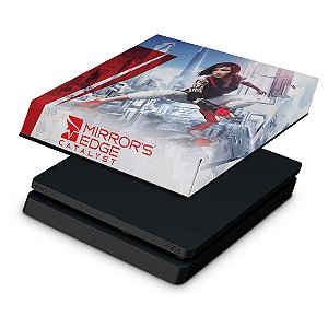 PS4 Slim Capa Anti Poeira - Mirror's Edge Catalyst