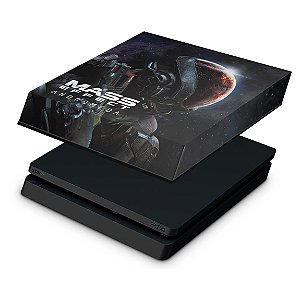 PS4 Slim Capa Anti Poeira - Mass Effect: Andromeda