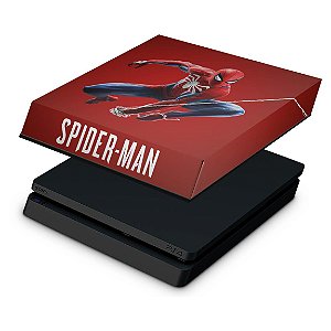 PS4 Slim Capa Anti Poeira - Homem Aranha Spider-man