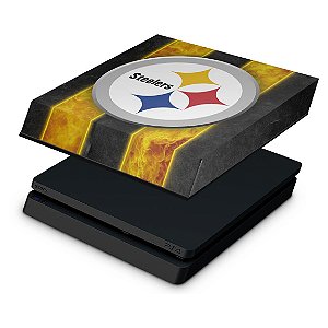 PS4 Slim Capa Anti Poeira - Pittsburgh Steelers - NFL