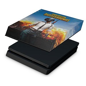 PS4 Slim Capa Anti Poeira - Players Unknown Battlegrounds PUBG