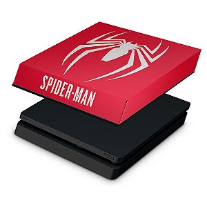 PS4 Slim Capa Anti Poeira - Spider-man Bundle