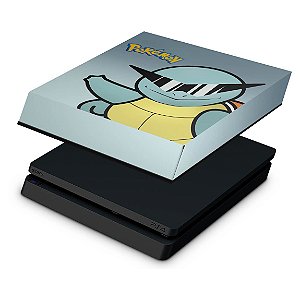 PS4 Slim Capa Anti Poeira - Pokemon Squirtle