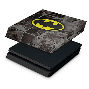 PS4 Slim Capa Anti Poeira - Batman Comics