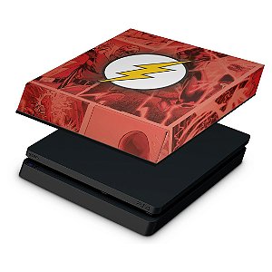 PS4 Slim Capa Anti Poeira - The Flash Comics