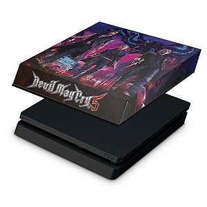 PS4 Slim Capa Anti Poeira - Devil May Cry 5