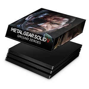 PS4 Pro Capa Anti Poeira - Metal Gear Solid V