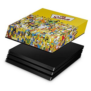 PS4 Pro Capa Anti Poeira - The Simpsons