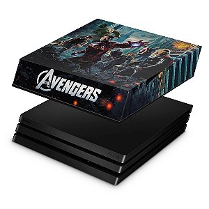 PS4 Pro Capa Anti Poeira - The Avengers - Os Vingadores