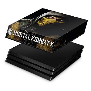 PS4 Pro Capa Anti Poeira - Mortal Kombat X