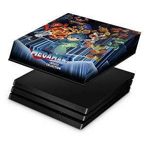 PS4 Pro Capa Anti Poeira - Megaman Legacy Collection