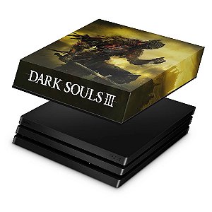 PS4 Pro Capa Anti Poeira - Dark Souls 3